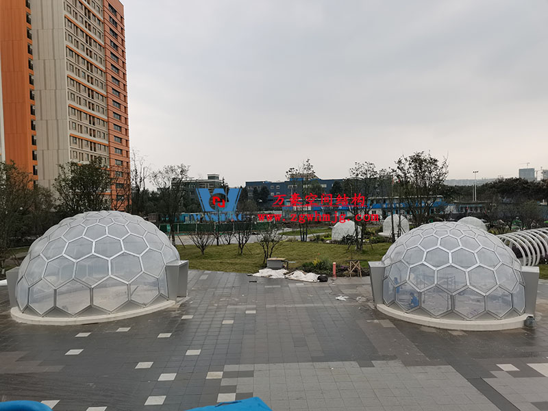 无线创智城市功能空间业态优化五星集市etfe膜结构工程